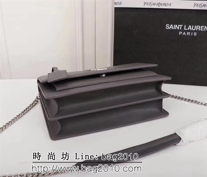 YSL聖羅蘭 爆款出擊 王子文同款原版牛皮SAINT LAURENT 前翻蓋手袋 可肩背斜挎 26606 YAS1107